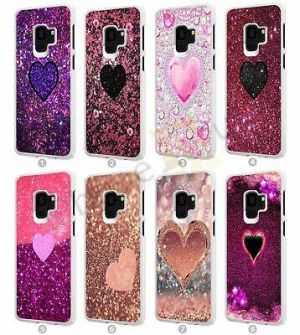 DB. Electronics כיסויים לפאלפון Heart Shape Phone Case Cover For Samsung Galaxy Models S20 A21 A40 S10 S069