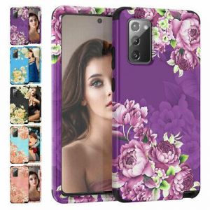 DB. Electronics כיסויים לפאלפון Floral Patterned Hybrid Protection Case For Samsung Galaxy Note 20 Note 20 Ultra